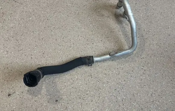 Audi A7 S7 4G Engine coolant pipe/hose 4G0121071Q 4G0122109F