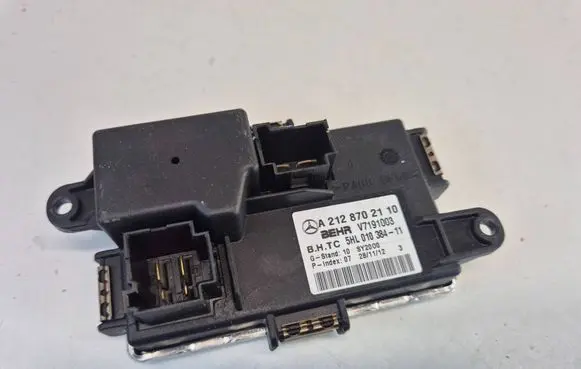 Heater blower motor/fan resistor