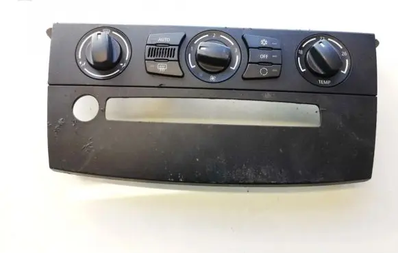 BMW 5 E60 E61 Climate control unit 6411695682501 64116956825-01