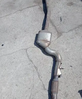 Mercedes-Benz C W205 Muffler/silencer A2054900614