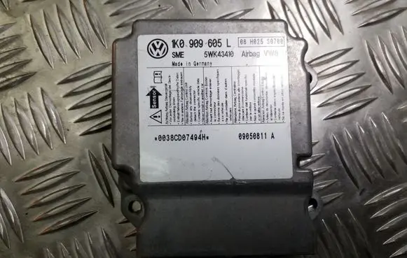 Volkswagen Golf V Airbag control unit/module 1K0909605L