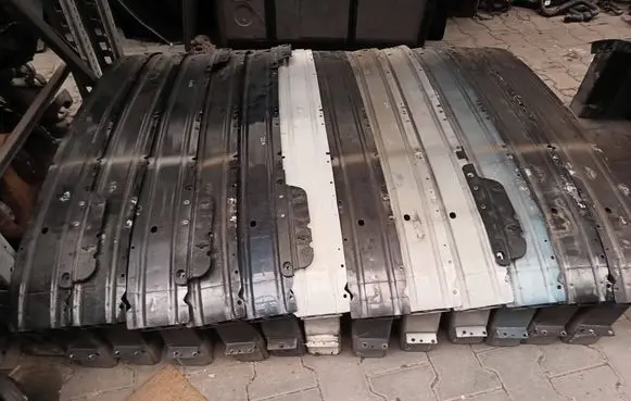 Opel Astra J Front bumper support beam 