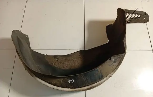 Peugeot 407 Rear arch fender liner splash guards 