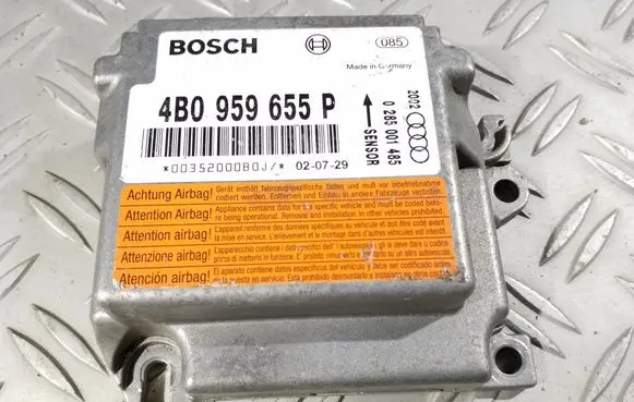 Audi A6 S6 C5 4B Airbag control unit/module 4B0959655P 0285001485