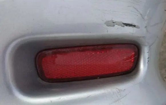Rear tail light reflector