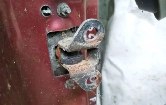 Ford Scorpio Front door check strap stopper 