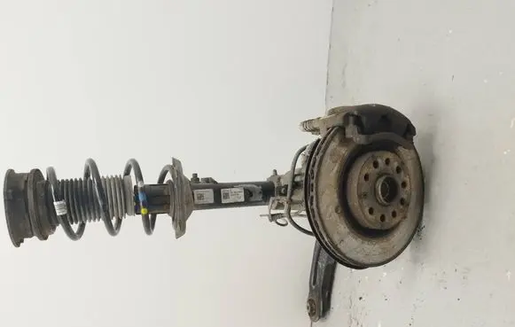 Front wheel hub spindle knuckle