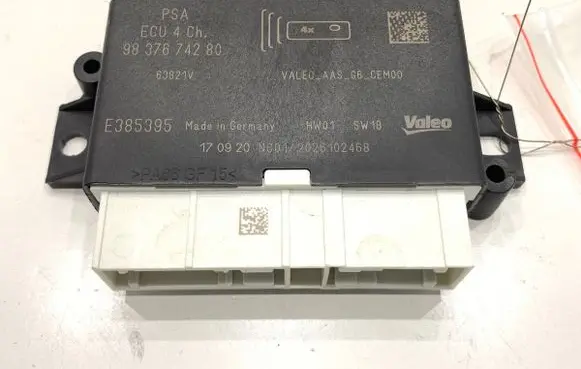 Opel Corsa F Parking PDC control unit/module 9837674280