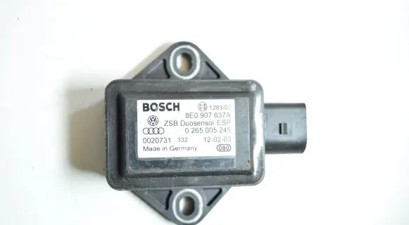 Audi A6 S6 C5 4B ESP acceleration yaw rate sensor 8E0907637A