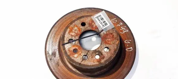 Saab 9-5 Rear brake disc neventiliuojamas