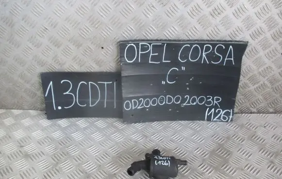 Opel Corsa C Breather/breather pipe/hose 55185372