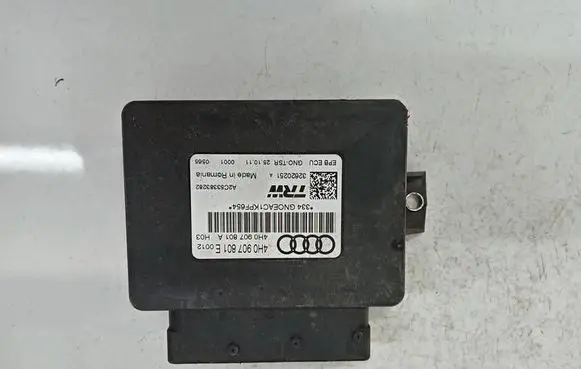 Audi A8 S8 D4 4H Brake system control unit/module 4h0907801f 4h0907801a