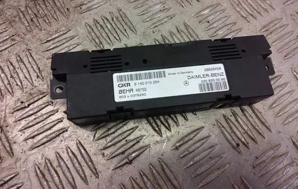 Mercedes-Benz CL C215 Air conditioning/heating control unit 9140010254 2208300085