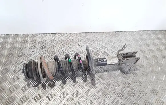 Front shock absorber with coil spring