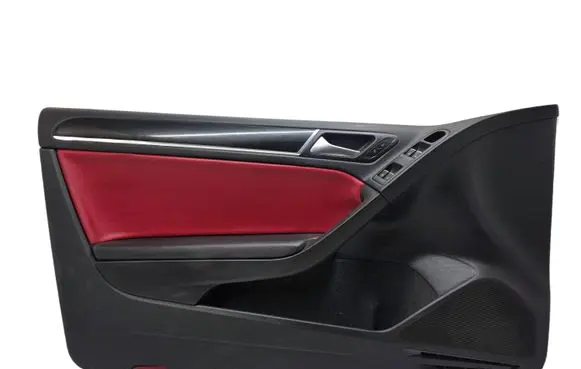Front door card panel trim
