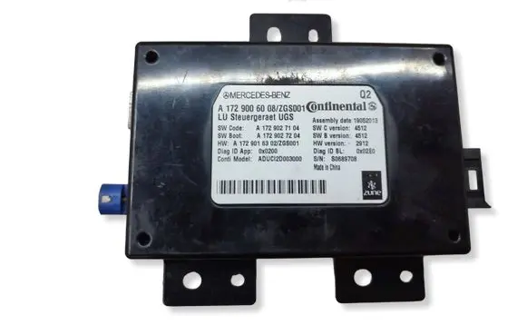 Mercedes-Benz E C207 W207 Other control units/modules A1729006008