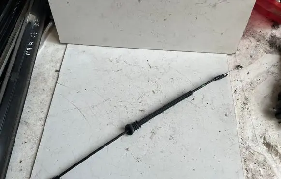 Rear door cable line