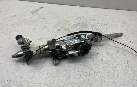 Steering wheel axle set