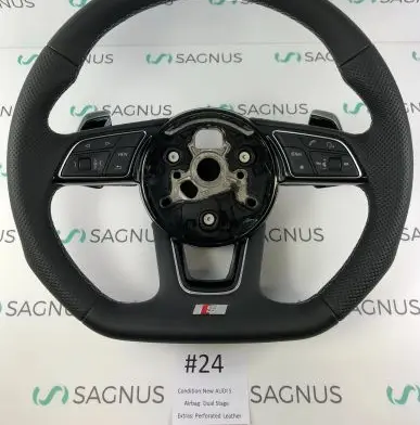 Audi A4 S4 B9 8W Steering wheel 8W0419689A 8W0951523F