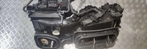 Interior heater climate box assembly