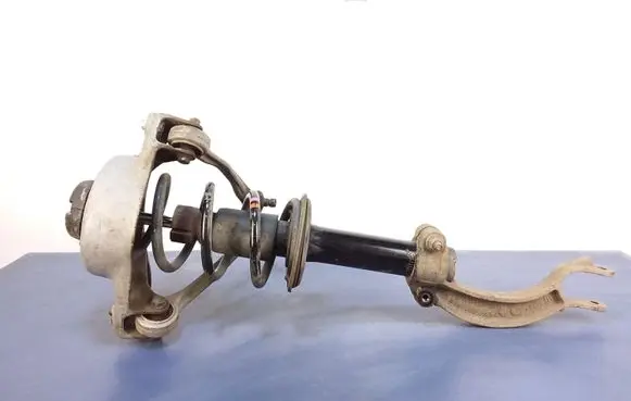 Audi A4 S4 B8 8K Front shock absorber with coil spring 8R0412384A