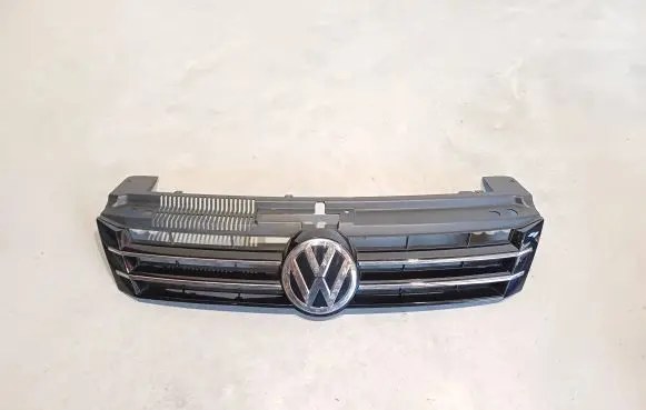 Volkswagen Sharan Front bumper upper radiator grill 7N0853653B 7N0853601D