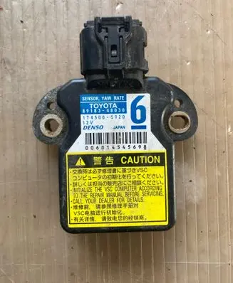ESP acceleration yaw rate sensor