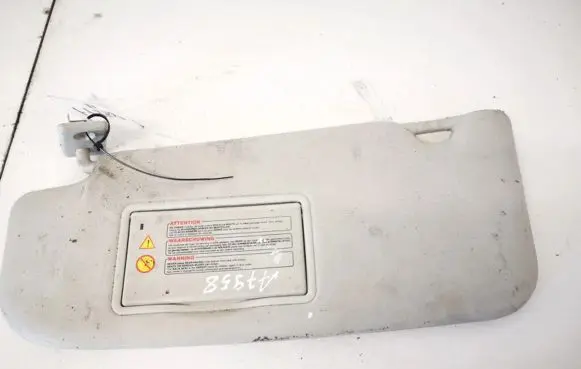 Nissan Qashqai Sun visor 