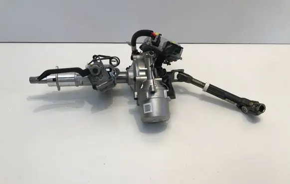 Steering wheel axle set