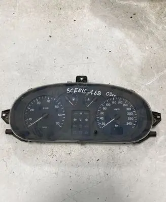 Renault Scenic I Speedometer (instrument cluster) 216585887 P8200071811 NS07065038