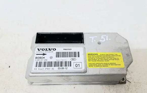 Volvo S80 Airbag control unit/module 0285001456 P8651523