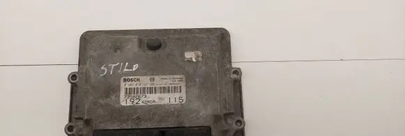 Fiat Stilo Engine control unit/module 73502673 28SA5385 0281010337