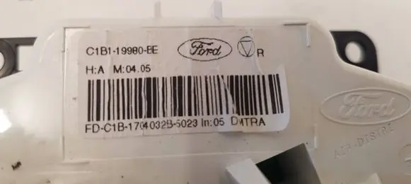 Ford Fiesta Climate control unit C1B1-19980-BE