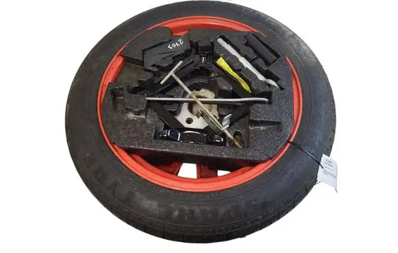 Jaguar XF X250 R18 spare wheel 2R831007RA 40JX18FH2X15 8X2317080BB