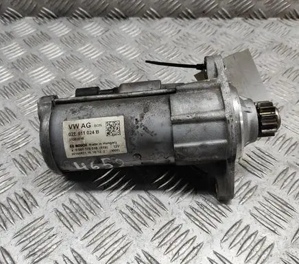 Volkswagen Golf VII Starter motor 02E911024B 0001179518