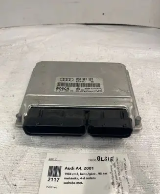 Audi A4 S4 B6 8E 8H Engine control unit/module 8E0907557 26SA7577 0261206051