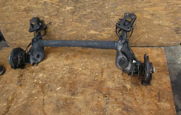 Rear axle beam
