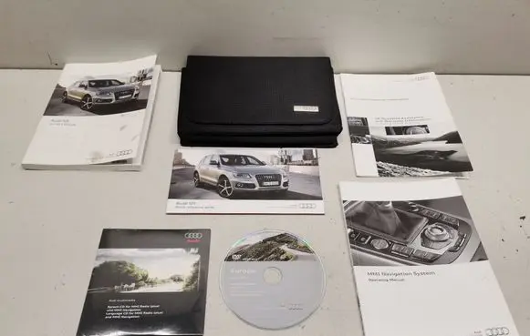Audi Q5 SQ5 Owners service history hand book 
