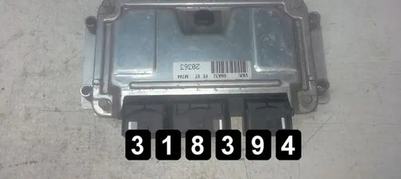 Citroen Xsara Picasso Engine control unit/module 9637839580ID05
