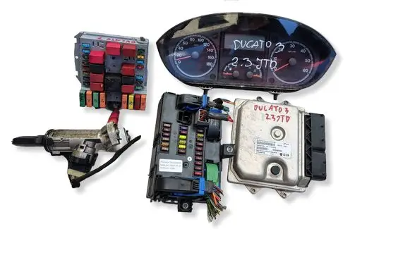 Fiat Ducato Engine ECU kit and lock set 55246596