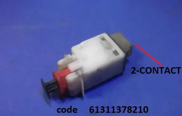 BMW 5 E34 Brake pedal sensor switch 61311378210