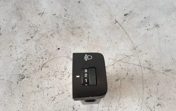 Headlight level height control switch