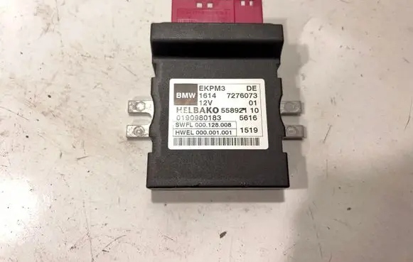 BMW 5 F10 F11 Fuel injection pump control unit/module 7276073
