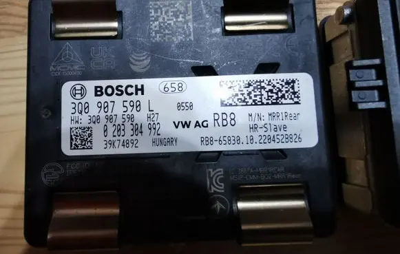 Volkswagen PASSAT B8 Distronic sensor radar 3Q0907590L