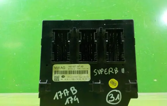 Skoda Superb B6 (3T) Central body control module 1K0937087AB