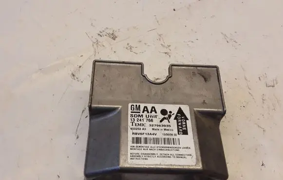 Opel Zafira B Airbag control unit/module 13241766 327963935