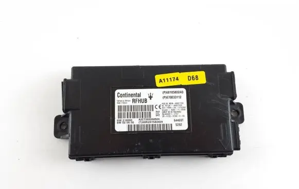 Maserati Ghibli Keyless (KESSY) go control unit/module 68185802AD 670033112