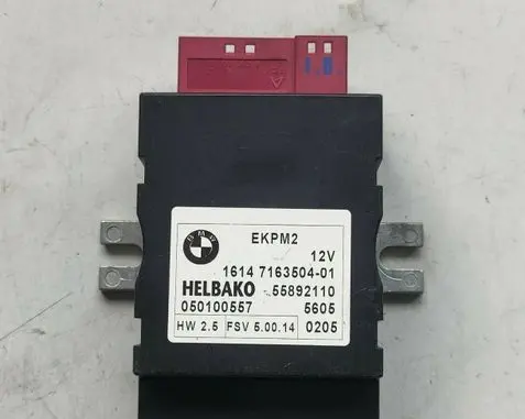 BMW 5 E60 E61 Fuel injection pump control unit/module 7163504