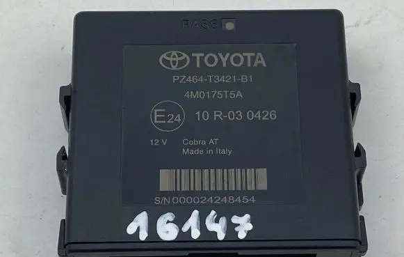 Toyota Avensis T270 Other control units/modules PZ464T3421B1 4M0175T5A 10R030426