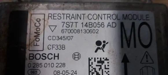 Ford Mondeo MK IV Airbag control unit/module 7S7T14B056AD 0258010228